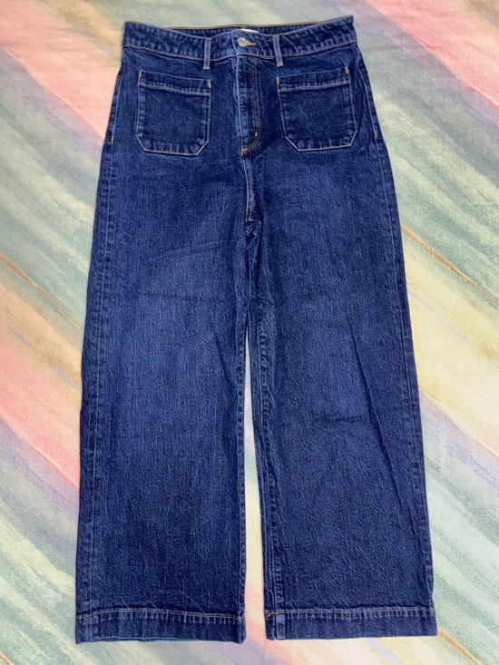 LOFT Denim - LOFT Palmer the Wide Leg  blue Jeans size 10 / 30
